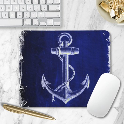 Tapis De Souris coastal chic nautical marine