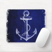 Tapis De Souris coastal chic nautical marine (Avec souris)