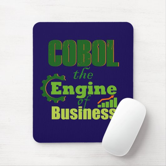 Tapis De Souris Cobol The Engine of Business  (Avec souris)