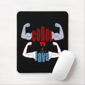 Tapis De Souris Cobol vs Java Programming Languages Showdown  (Avec souris)