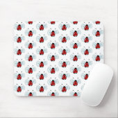 Tapis De Souris Coccinelle (Avec souris)