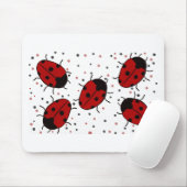 Tapis De Souris Coccinelle (Avec souris)