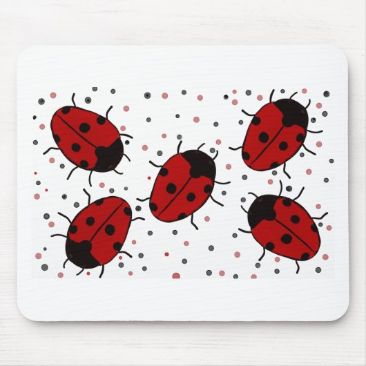 Tapis De Souris Coccinelle (Devant)
