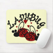 Tapis De Souris Coccinelle mignonne (Avec souris)