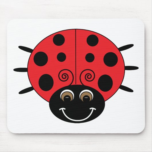 Tapis De Souris Coccinelle Mousepad (Devant)
