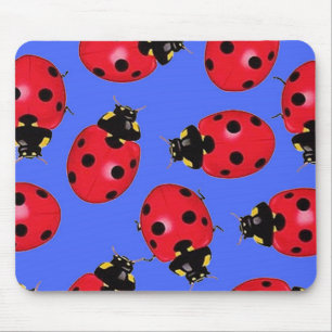 TAPIS DE SOURIS COCCINELLES