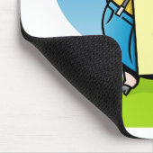 Tapis De Souris Cochon avec panneau (Coin)