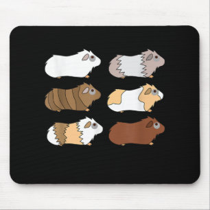 Tapis De Souris Cochon de Guinée Love Guinea Pig Wheek Wheek Fee