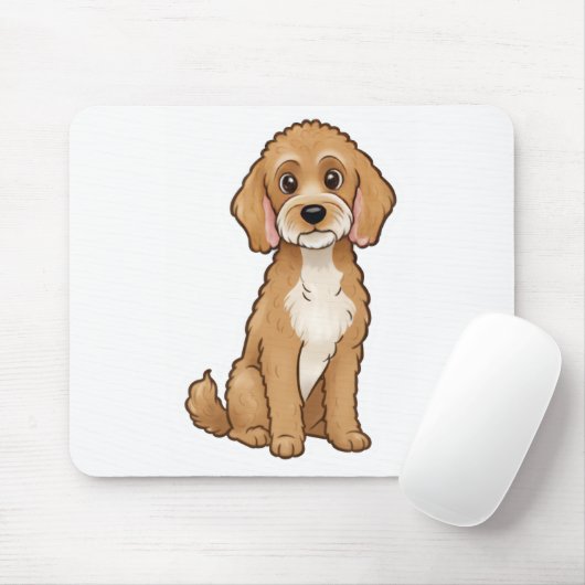 Tapis De Souris Cockapoo  (Avec souris)