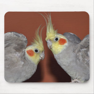 Tapis de souris Cockatiel Duo