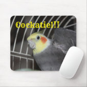 Tapis De Souris Cockatiel MOUSE PAD (Avec souris)
