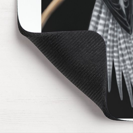 Tapis De Souris Cockatiel Whitefaced Mousepad de perle (Coin)