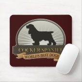 Tapis De Souris Cocker (Avec souris)
