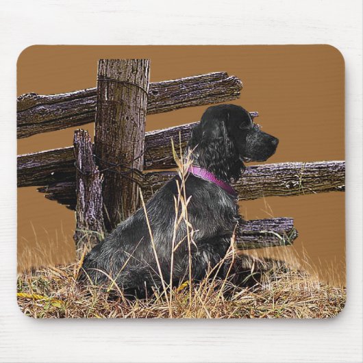 Tapis De Souris Cocker anglais (Devant)