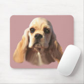 Tapis De Souris Cocker Blondie Mousepad (Avec souris)