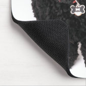 Tapis De Souris cocker poodé mélange chiot levrette (Coin)