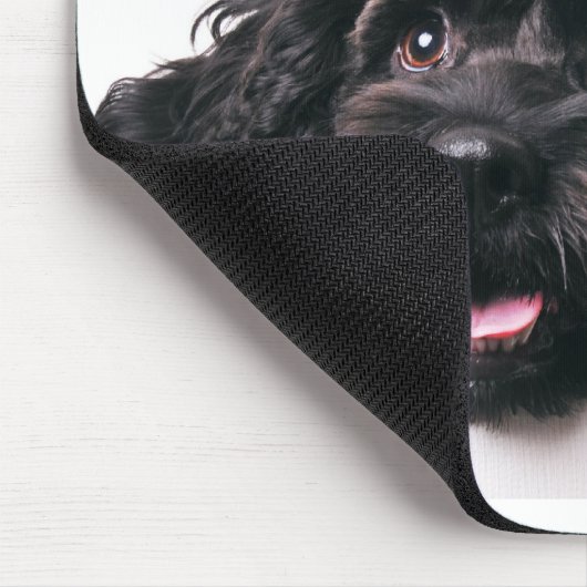 Tapis De Souris cocker poodé mélange chiot mousepad (Coin)