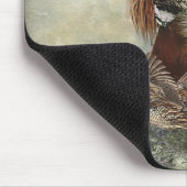Tapis De Souris Cocker Spaniel avec perdrix gris (Coin)