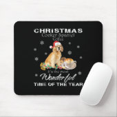 Tapis De Souris Cocker Spaniel | Cocker de Noël Spaniel Café (Avec souris)