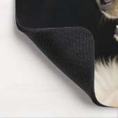 Tapis De Souris cocker spaniel mix sur son dos (Coin)