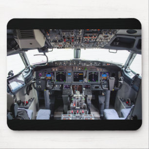 Tapis De Souris Cockpit Jet commercial