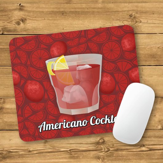 Tapis De Souris cocktail Americano