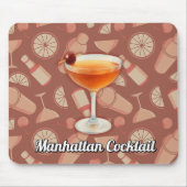 Tapis De Souris Cocktail Manhattan (Devant)
