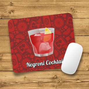 Tapis De Souris Cocktail Negroni