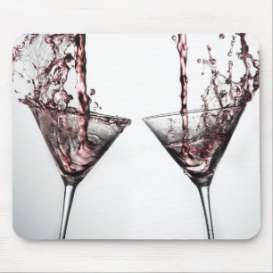Tapis De Souris Cocktail rose 4