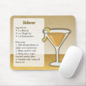 Tapis De Souris Cocktail Sidecar (Avec souris)