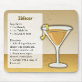 Tapis De Souris Cocktail Sidecar (Devant)