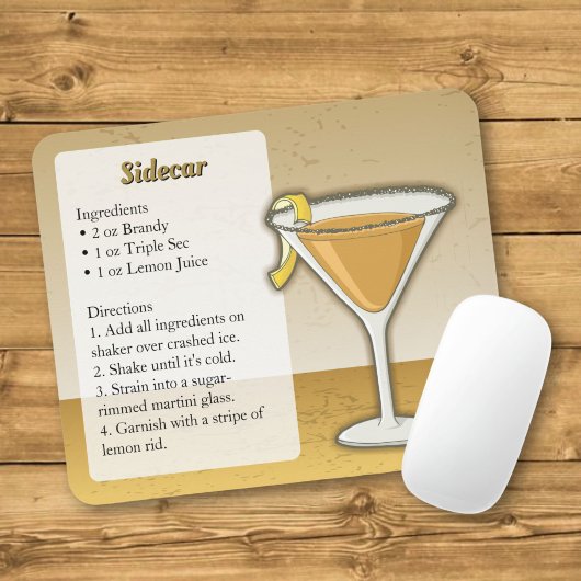 Tapis De Souris Cocktail Sidecar