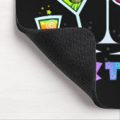 TAPIS DE SOURIS COCKTAIL UP GLASSES MOUSEPAD (Coin)