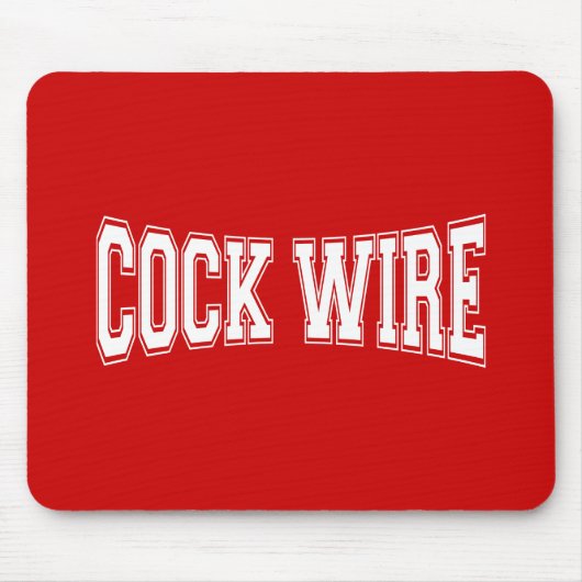 TAPIS DE SOURIS COCKWIRE (Devant)