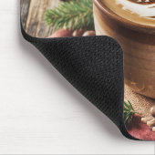Tapis De Souris Coco Chaud de Noël Avec Design Arbre (Coin)