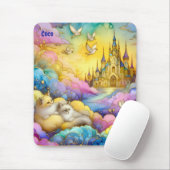 Tapis De Souris COCO ~Crystal Castle Nuages Kittens ~ Mousepad (Avec souris)