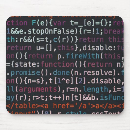 Tapis De Souris code (Devant)