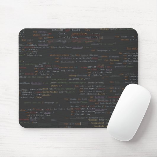 Tapis De Souris Code (Avec souris)