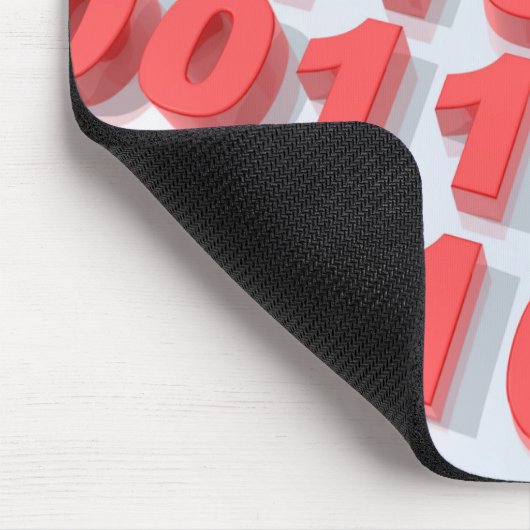 Tapis De Souris code 3D binaire (Coin)