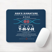 Tapis De Souris Code ADN-YHVH (Avec souris)
