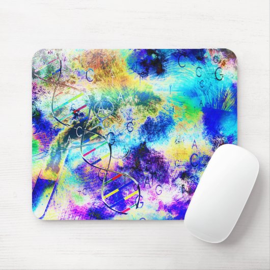 Tapis De Souris Code art ADN (Avec souris)