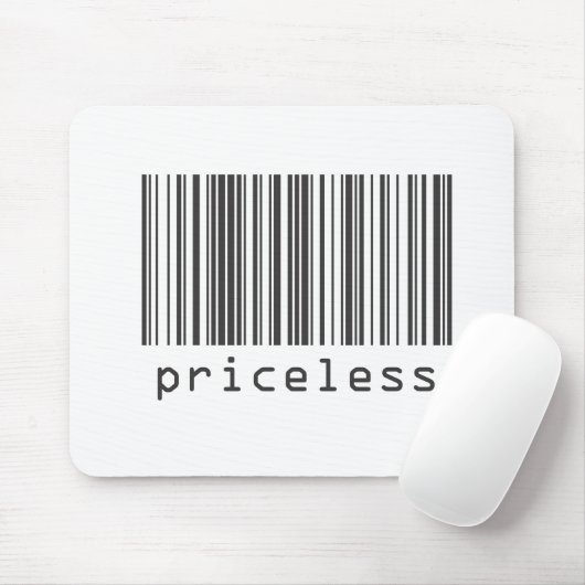 Tapis De Souris Code barre - Inestimable (Avec souris)