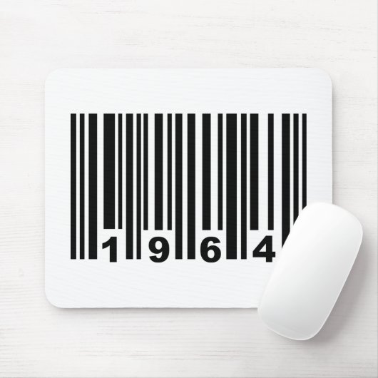 Tapis De Souris code barres 1964 (Avec souris)
