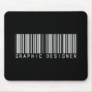 Tapis De Souris Code barres de concepteur