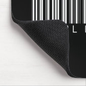 Tapis De Souris Code barres de conseiller d'école (Coin)