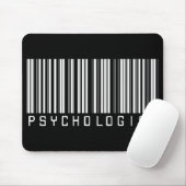Tapis De Souris Code barres de psychologue (Avec souris)