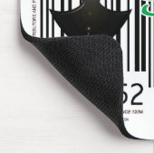 Tapis De Souris Code barres de station d'aliens (Coin)