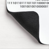 Tapis De Souris Code binaire de geek "si vous pouvez lire ceci… " (Coin)