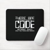 Tapis De Souris Code Écriture Programmer sans bogues (Avec souris)