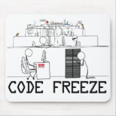 Tapis De Souris Code Freeze Souris Pad (Devant)